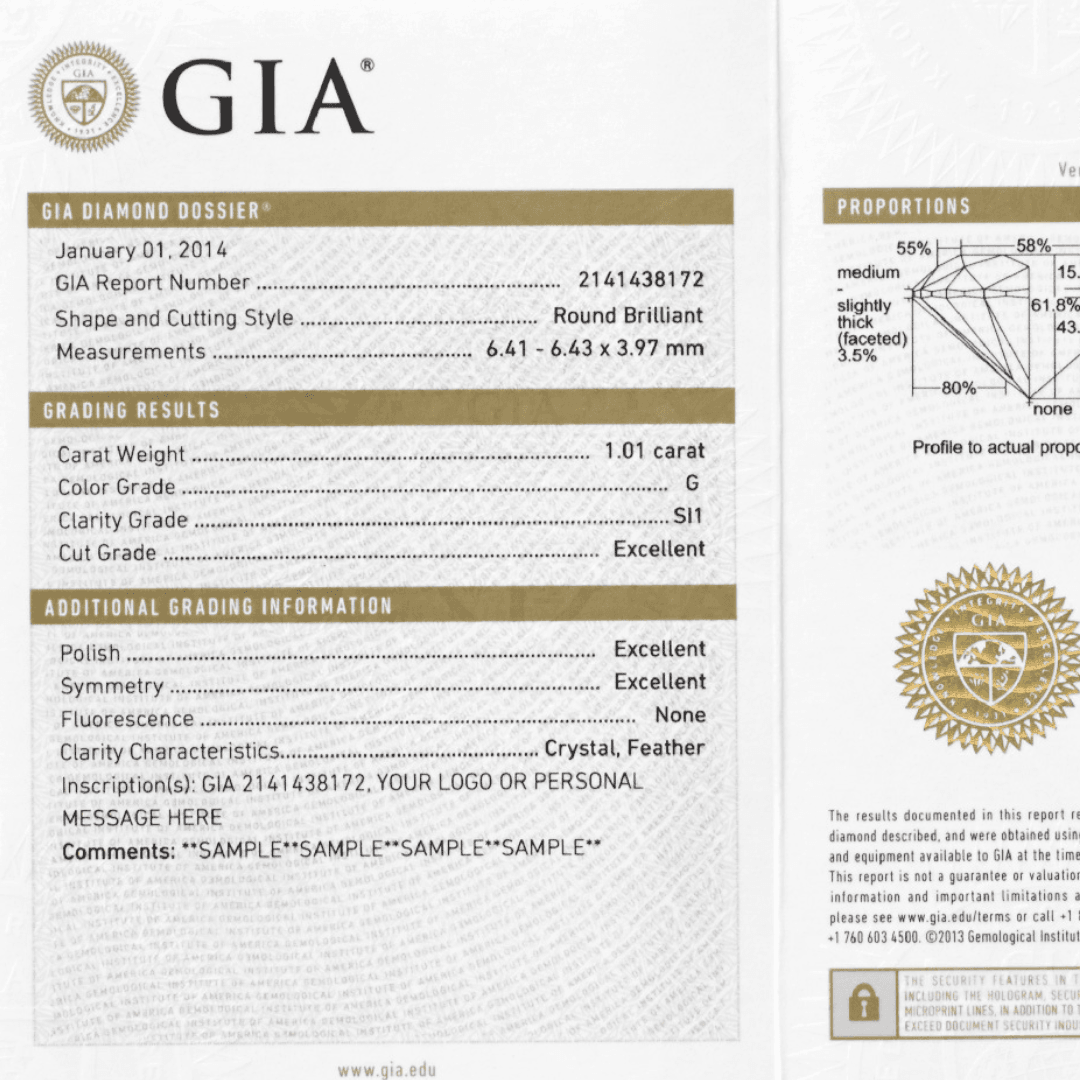 Read more about What is a diamond certificate? And how to read a GIA diamond certificate easily, even a beginner can do it